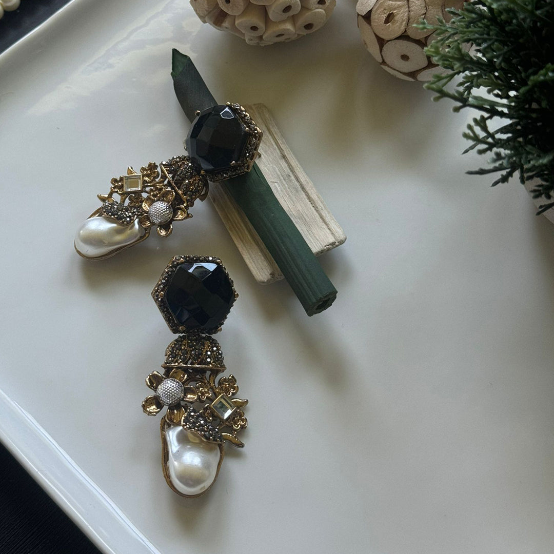 Opulent Elegance Statement Earrings