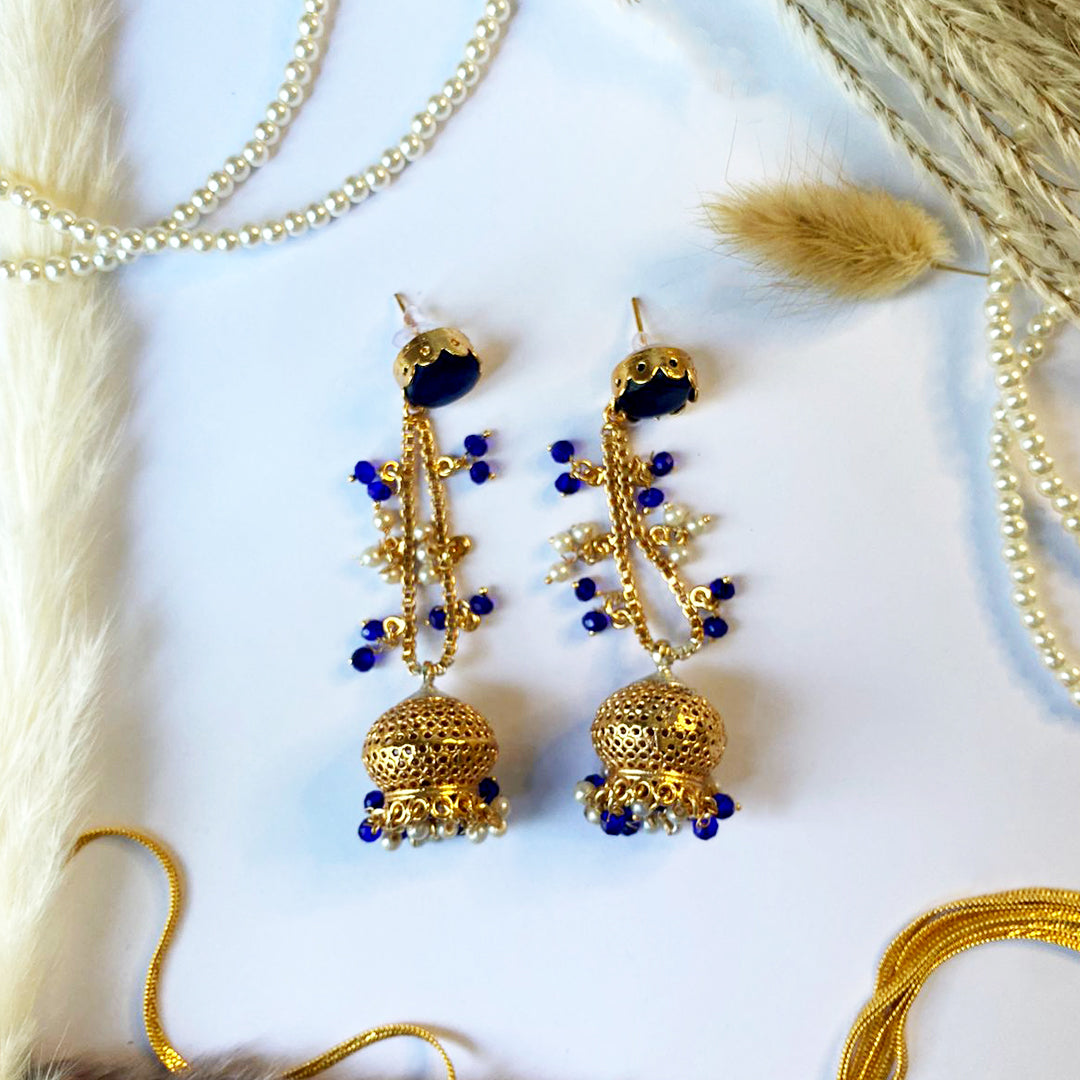 Regal Radiance Long Jhumka