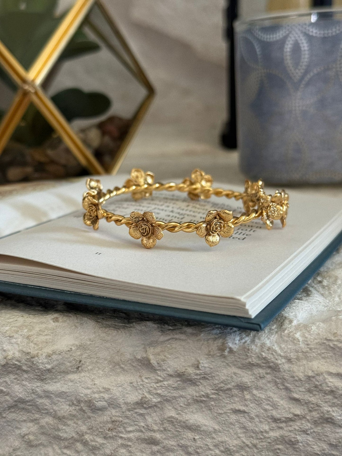 Golden Garden Blossom Bracelet