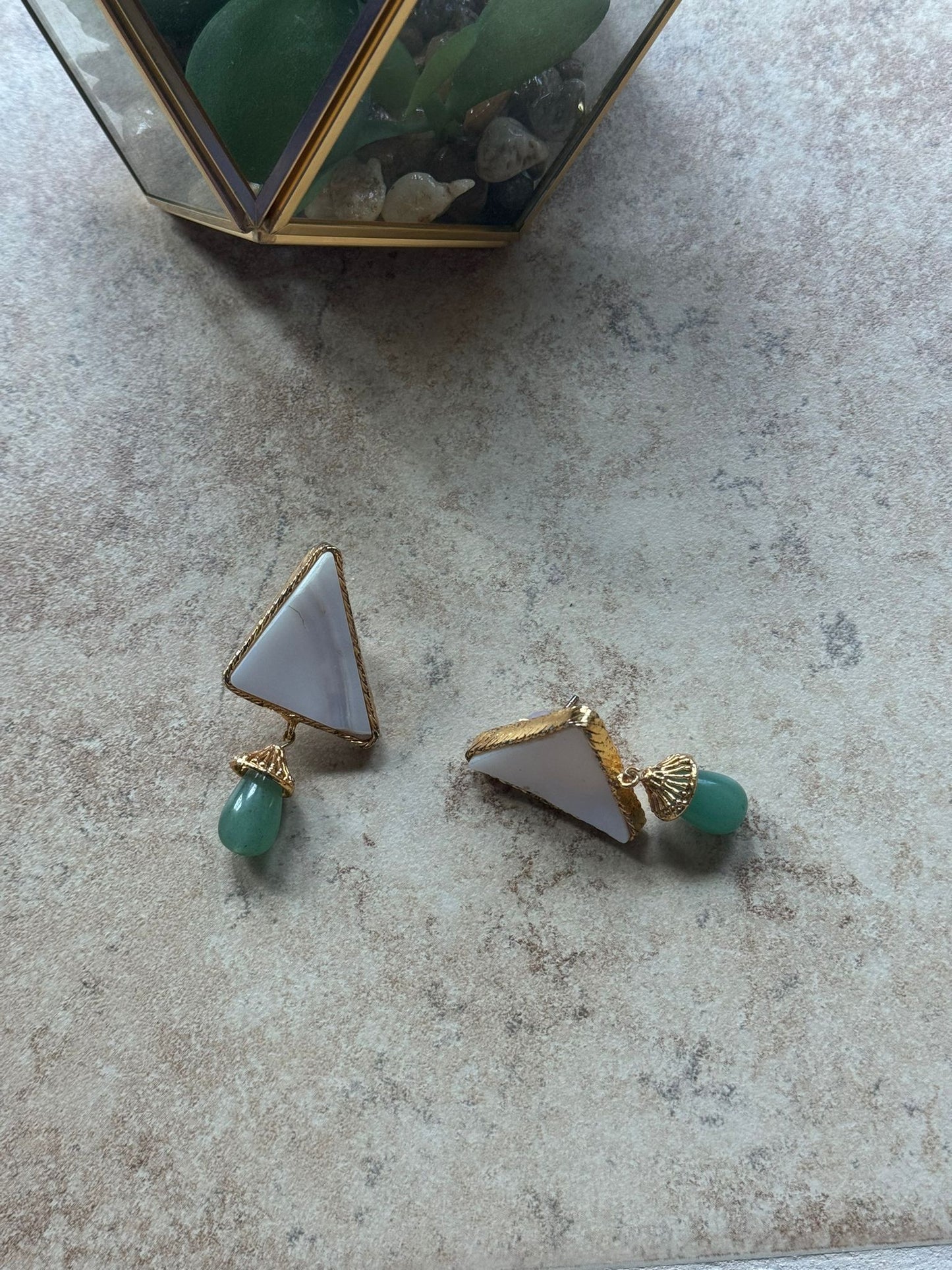 Tranquil Triad Earrings