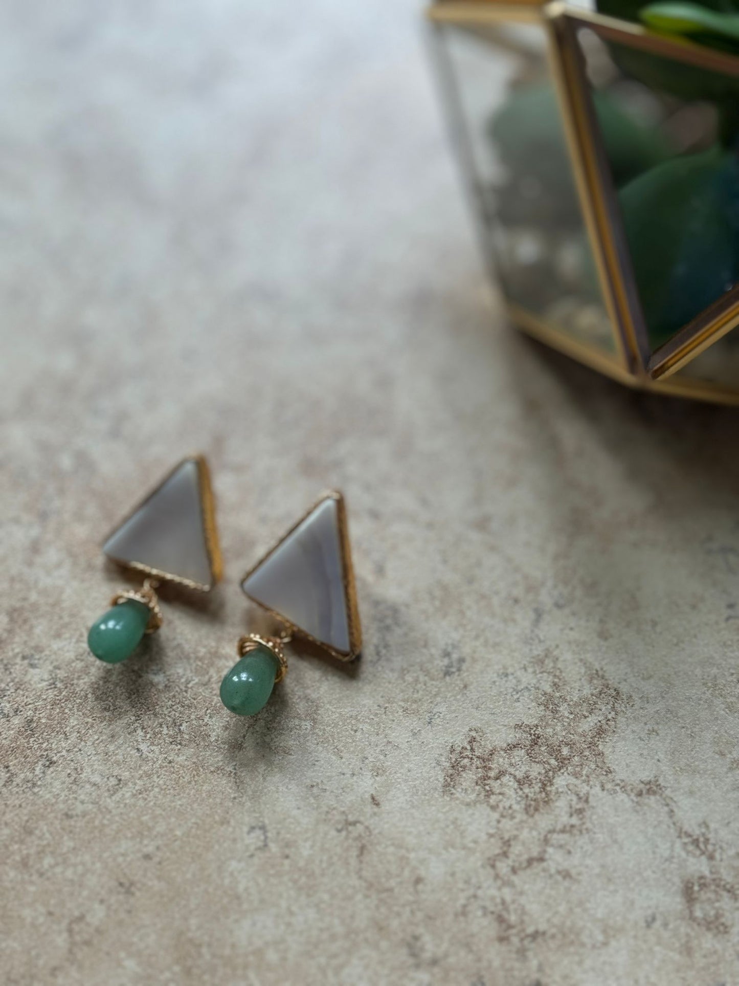 Tranquil Triad Earrings