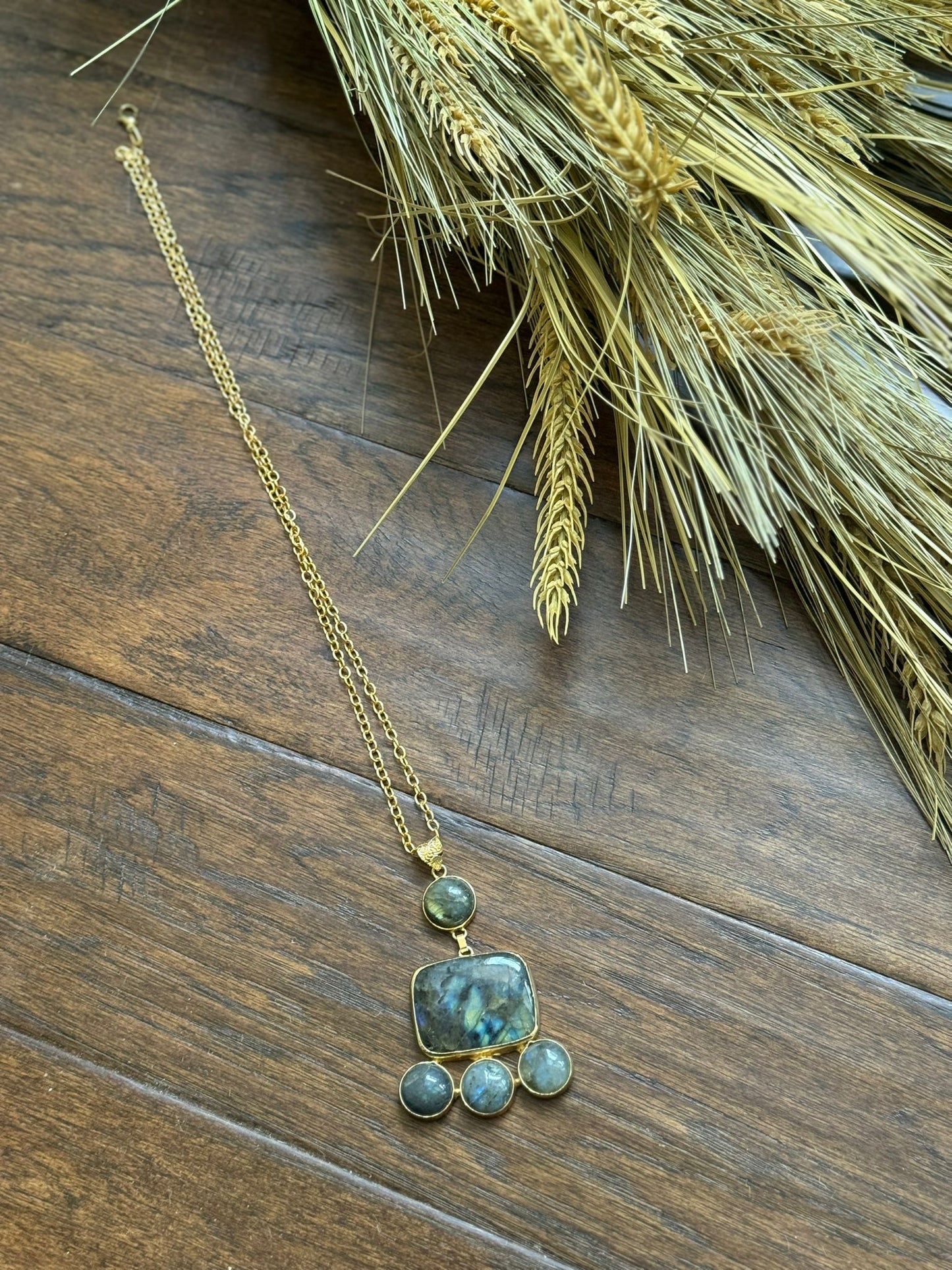 Mystic Labradorite Pendant