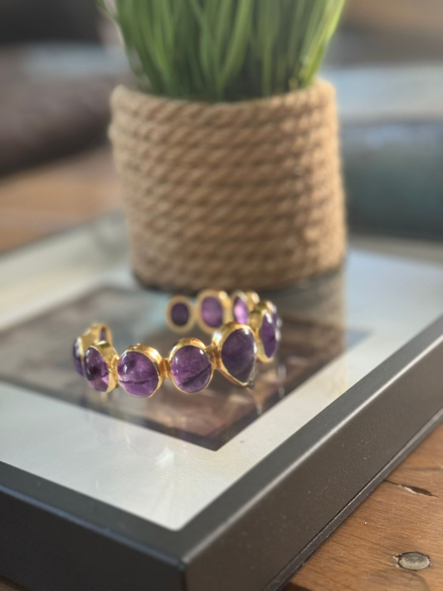 Amethyst Quartz Serenity Bracelet