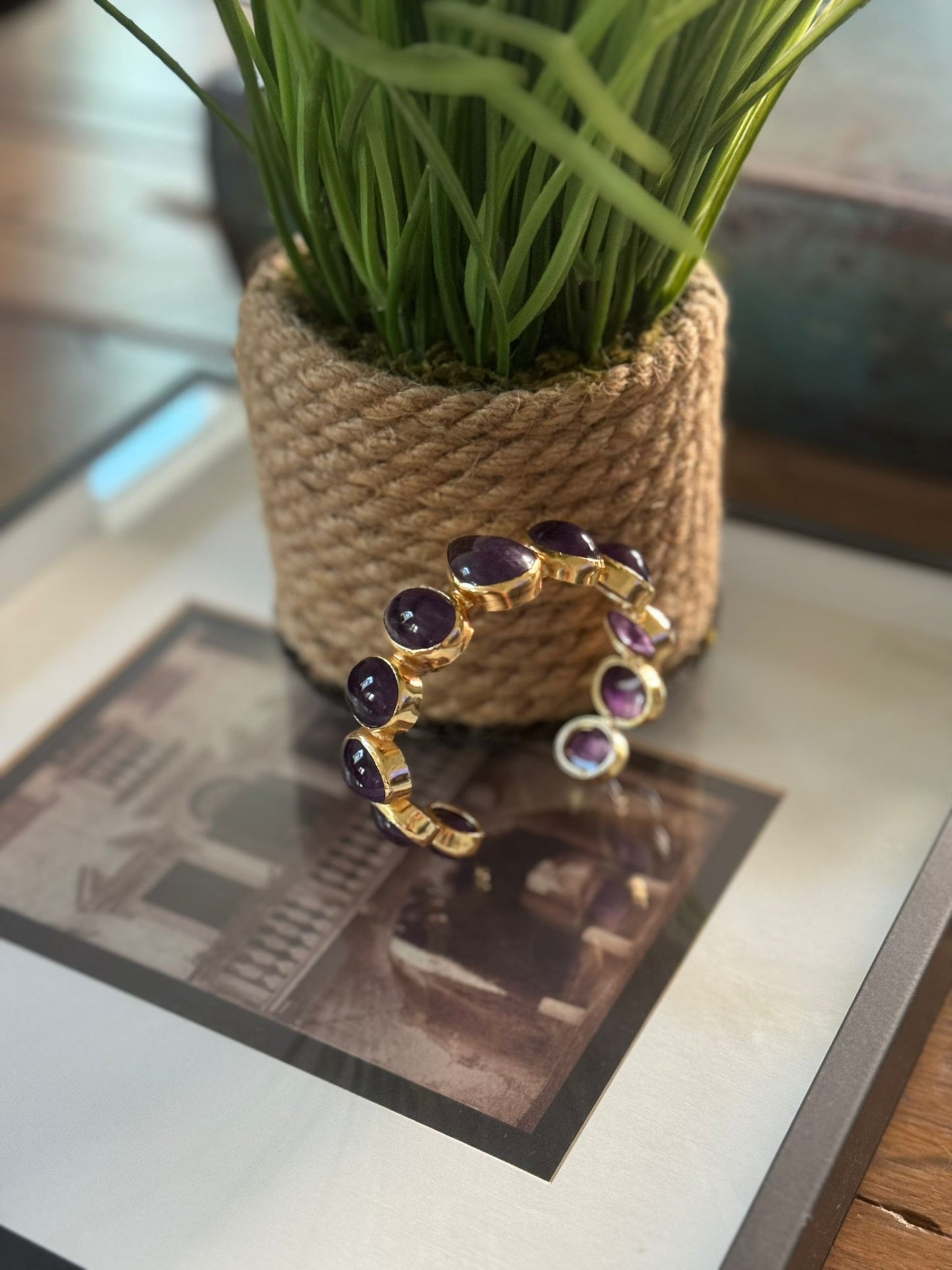 Amethyst Quartz Serenity Bracelet