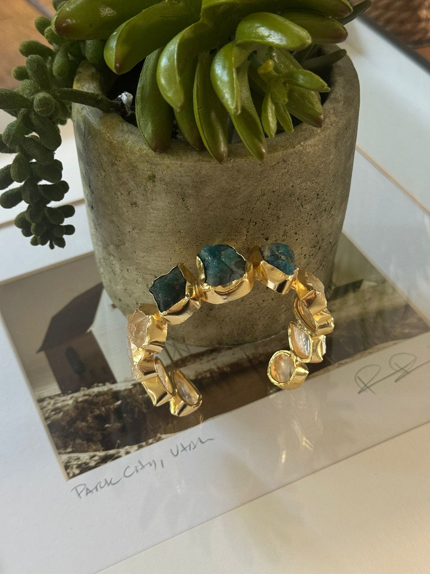 Apatite & Topaz Radiance Bracelet